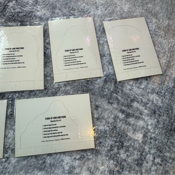 Vintage 90’s Disney Little Mermaid Pop Up Trading Cards Lot - Picture 2 of 5